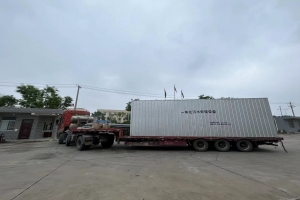 長(zhǎng)慶橋石油學(xué)校生活污水處理設(shè)備就位